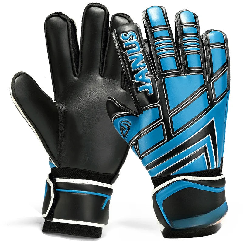 Soccer Goalkeeper Children's Professional Finger Protection Equipment Adult Anti-slip Training Wearable Football Gloves